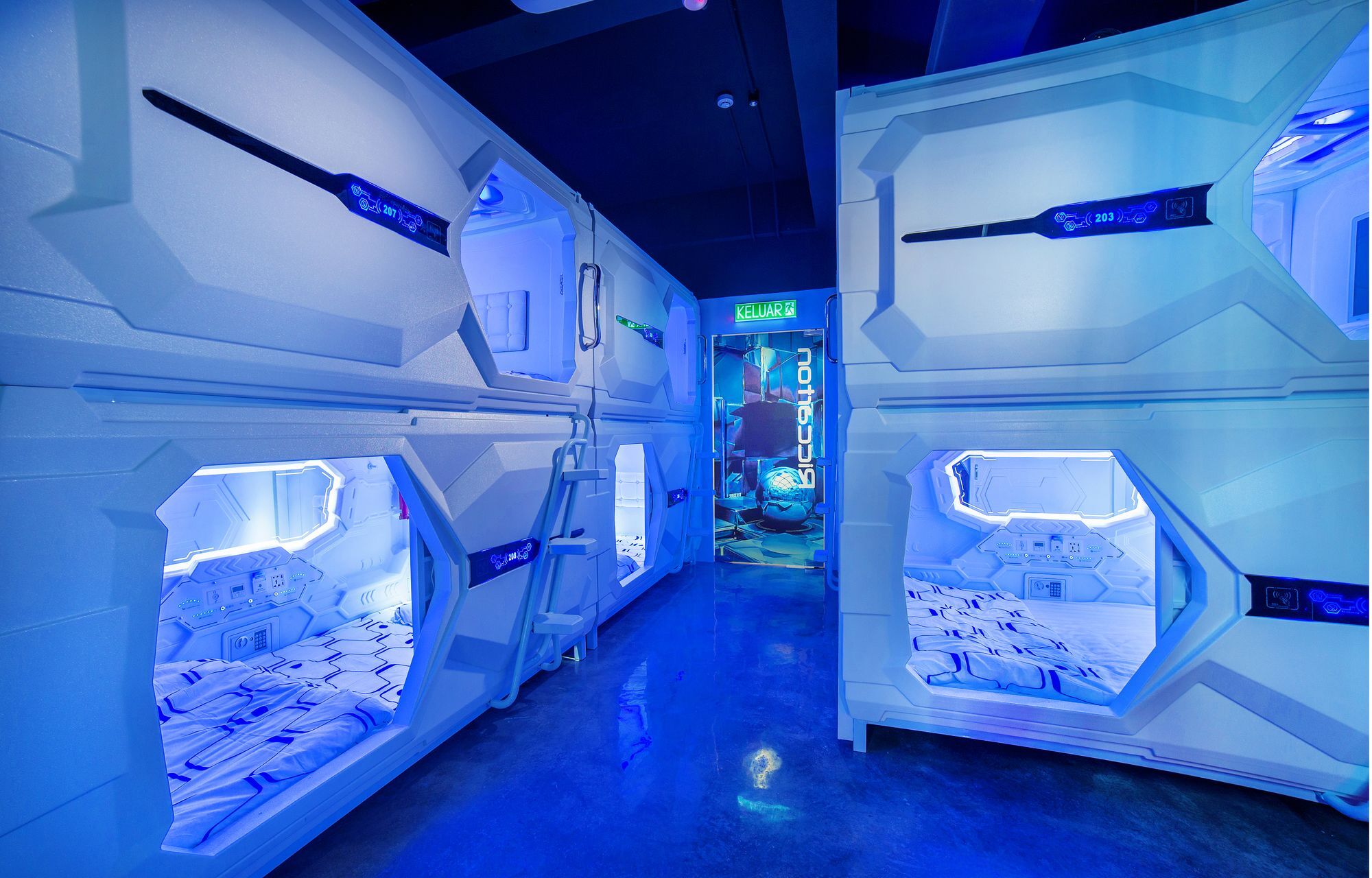Riccarton Capsule Hotel Kuala Lumpur Extérieur photo